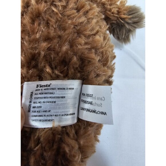 Fiesta Prehistoric Pets 2016 Woolly Mammoth Plush 11" Stuffed Animal - Picture 9 of 10